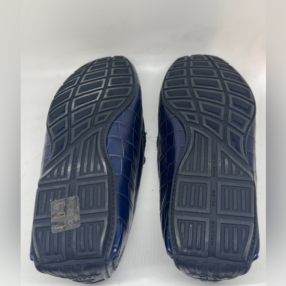 Aldo Brue Men's Navy Loafers size 40 - Picture 6 of 16